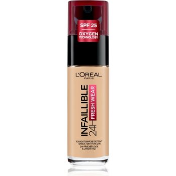 L'Oréal Paris Infaillible 32H Fresh Wear SPF25 dlouhotrvající make-up 100 Linen 30 ml