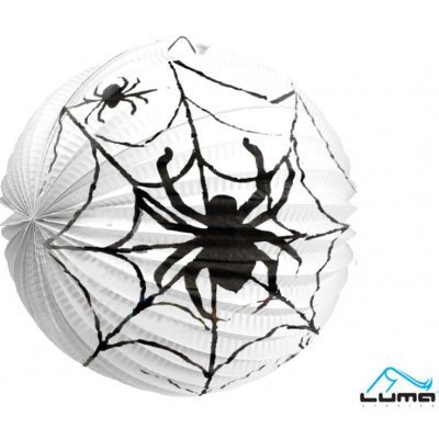 Luma Lampion kulatý - pavouk / 25cm