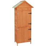 vidaXL Zahradní úložná skříň hnědá 42,5 x 64 x 190 cm – Zboží Dáma vidaXL Zahradní úložná skříň hnědá 42,5 x 64 x 190 cm – Zboží Dáma