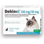 Dehinel pro kočky 230mg / 20mg 2 tbl – Sleviste.cz