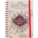 Poznámkový blok Cure Pink poznámkový blok Harry Potter: The Marauders Map A5 14,8 x 21 cm SR72325