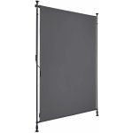 tectake 406151 markýza taija s ruční klikou - 100 x 310 cm,tmavě šedá – Sleviste.cz