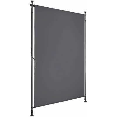 tectake 406151 markýza taija s ruční klikou - 100 x 310 cm,tmavě šedá – Sleviste.cz