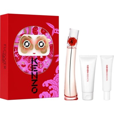 Kenzo Flower by Kenzo EDP 50 ml + tělové mléko 75 ml + krém na ruce 20 ml dárková sada – Hledejceny.cz