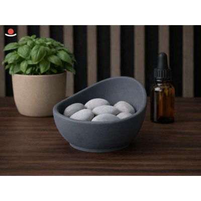 Aromakameny Tmavá Mizu Aroma kamínky šedé 1 ks – Sleviste.cz