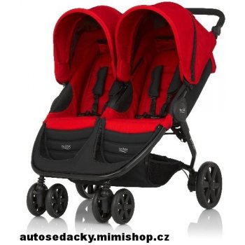 Britax B-AGILE DOUBLE Flame 2016