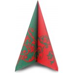 Mank Airlaid svatební ubrousky POMP 50ks Modro bílá 40x40cm – Zboží Dáma