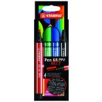 Stabilo Pen 68 Max 4ks Arty – Zboží Živě