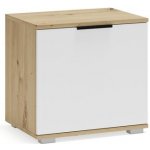 Halmar Clif ST-50 dub artisan bílý – Zboží Dáma