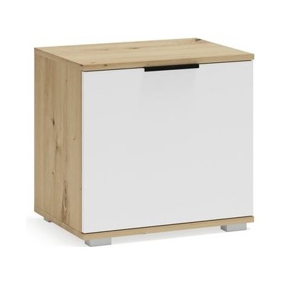 Halmar Clif ST-50 dub artisan bílý – Zboží Dáma