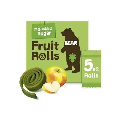 Bear Fruit Rolls Apple 2x5ks 100 g – Zboží Mobilmania