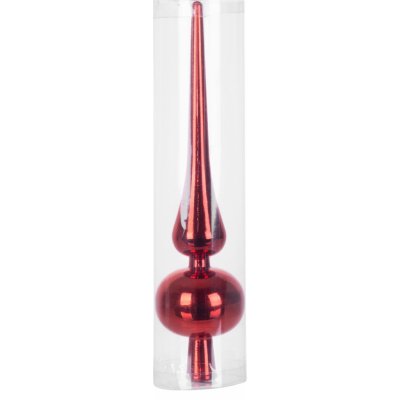 MagicHome Ozdoba 1 ks 25 cm špic červený na vianočný stromček – Hledejceny.cz