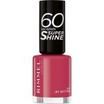 Rimmel London 60 Seconds Super Shine Nail Polish lak na nehty 271 Jet Setting 8 ml – Zboží Dáma