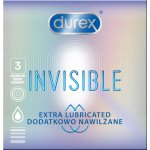 Durex Invisible Extra Lubricated 3 ks – Hledejceny.cz