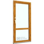 Kömmerling balkonové dveře 70 AD OS s příčkou levé winchester/bílá 80 x 210 cm oboustranná klika + FAB + hliníkový práh – Hledejceny.cz