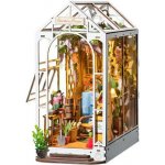 RoboTime 3D puzzle Zarážka na knihy Garden House dřevěná – Sleviste.cz