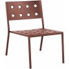 Zahradní židle a křeslo HAY Zahradní křeslo Balcony Lounge Chair, Iron Red