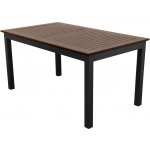 DOPPLER Stůl zahradní, hliníkový EXPERT WOOD Plus 90 × 90 cm – Hledejceny.cz