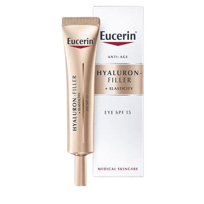 Eucerin Hyaluron-Filler + Elasticity Eye Contour Care SPF15 15 ml – Sleviste.cz