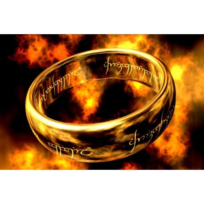 Origoska ocelový prsten Pán prstenů prsten moci Lord of the Rings PP001 od  99 Kč - Heureka.cz