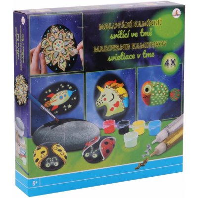 Mac Toys Malování na kameny svítící ve tmě – Zboží Mobilmania