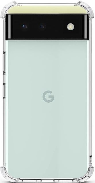 Pouzdro TopQ Google Pixel 6a 5G odolný průhledný