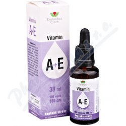 EkoMedica Vitamín A + E v kapkách 30 ml