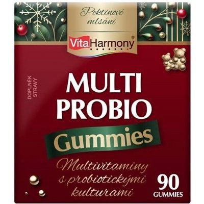 Vitaharmony MultiProbio vánoční balení 90 gummies – Hledejceny.cz