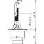 Osram Xenarc Original 66250/66050 D2R P32d-3 85V 35W – Zboží Mobilmania