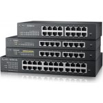 ZyXEL GS1900-24E v3, 24-port GbE L2 Smart Switch, rackmount, fanless, GS1900-24E-EU0103F