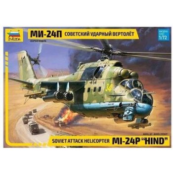 Zvezda Model Kit Mil Mi 24P Hind 7315 1:72