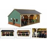 Kids Globe 610338 Garáž dřevěná pro traktory – Hledejceny.cz