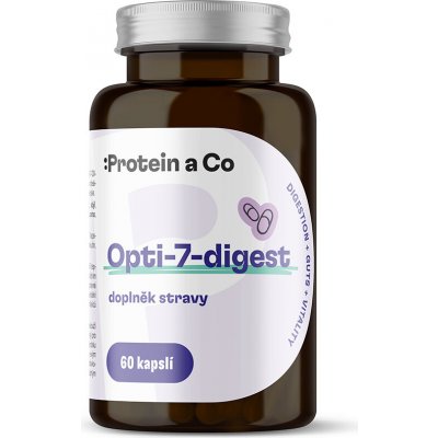 Protein&Co. OPTI-7-DIGEST trávicí enzymy 60 kapslí – Hledejceny.cz
