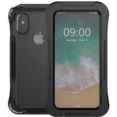 Pouzdro Vodotěsné ouzdro Iphone 6/7/8 odolné na pády a vodu IP68 ružové čiré