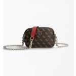 Guess kabelky s dlouhým popruhem NOELLE crossbody CAMERA Hnědá