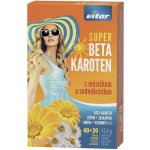 Vitar Super Beta-karoten s měsíčkem a sedmikráskou 60 tablet – Hledejceny.cz