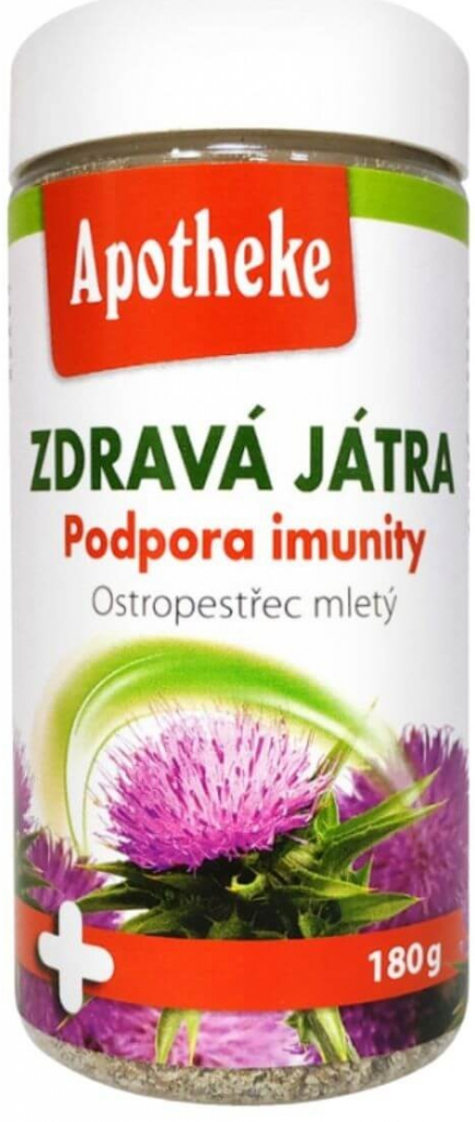 Apotheke Zdravá játra ostropestřec mletý 180 g