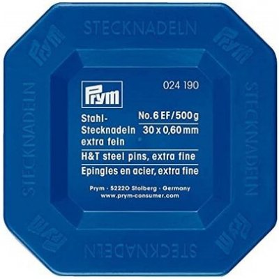Krejčovské špendlíky 30mm (500g) - PRYM – Sleviste.cz