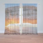 Sablio Záclony Příroda 2: 2ks 150x250cm – Hledejceny.cz