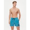 Koupací šortky, boardshorts Calvin Klein Swimwear plavecké šortky KM0KM00980 modré