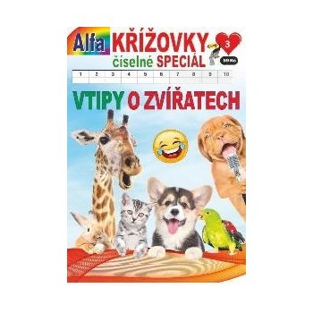 Křížovky číselné speciál 3/2023 - Vtipy o zvířatech