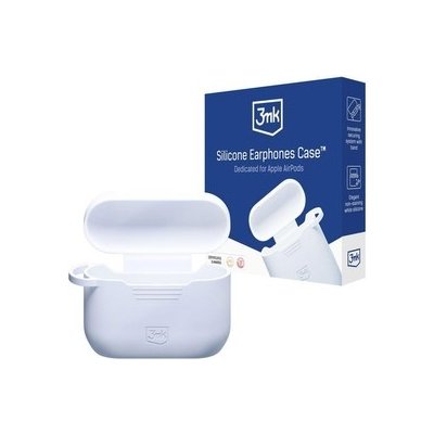 3mk Silicone AirPods Case pro AirPods Pro, bílá; 5903108542319 – Zboží Živě