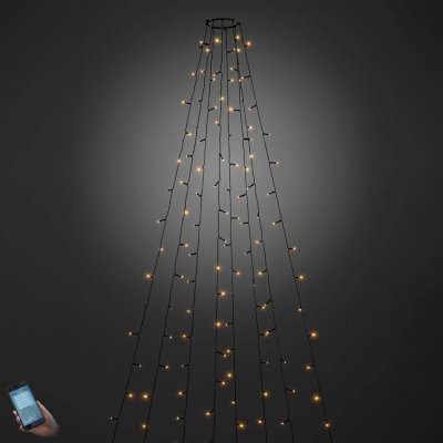 Konstsmide Christmas Venkovní LED plášť na stromek ovládaný aplikací 400-flg. 6521-870 – Hledejceny.cz