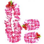 RAPPA Sada Hawaii růžová náhrdelník s náramky – Zboží Dáma