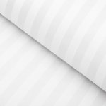 Damašek Atlas Gradl bílé proužky 22 mm DM-008 - metráž šířka 145 cm – Hledejceny.cz