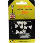Háček Twenty MINI BÍLÝ 10ks 108204 – HobbyKompas.cz