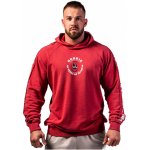 Nebbia Washed mikina s kapucí HERITAGE 793 red – Sleviste.cz