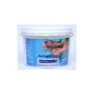 ASTRALPOOL Action-10 Maxi Chlorové tablety 1 kg – Zboží Mobilmania
