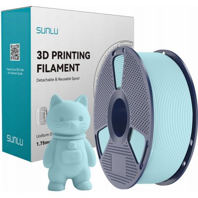 Sunlu PLA Matte Powder Blue 1,75 mm 1000 g – Zboží Živě