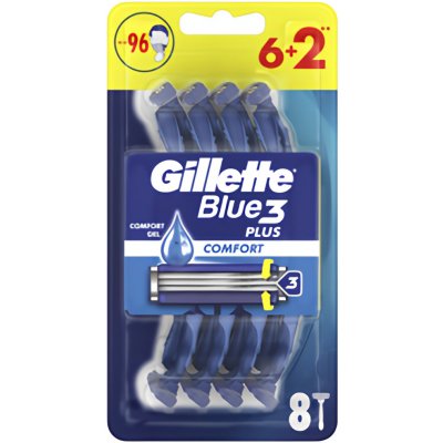 Gillette Blue3 Plus Comfort 8 ks – Zbozi.Blesk.cz